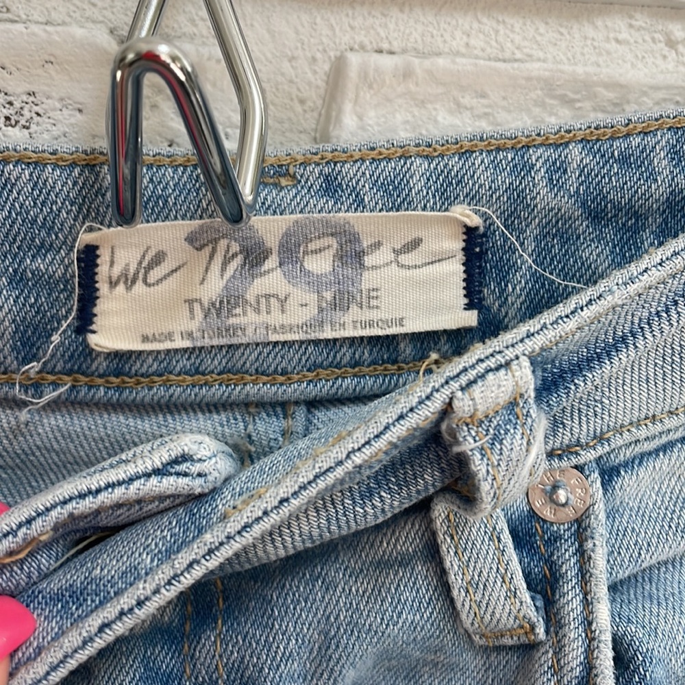 High Rise Free People Jeans - Picture 3 of 5